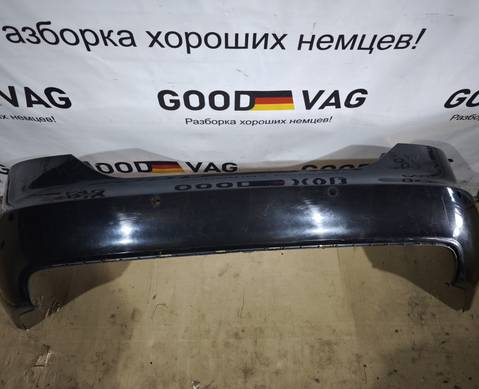 4F5807511A Бампер задний черный A6 С6 2003 - 2008 для Audi A6 C6 (с 2004 по 2011)