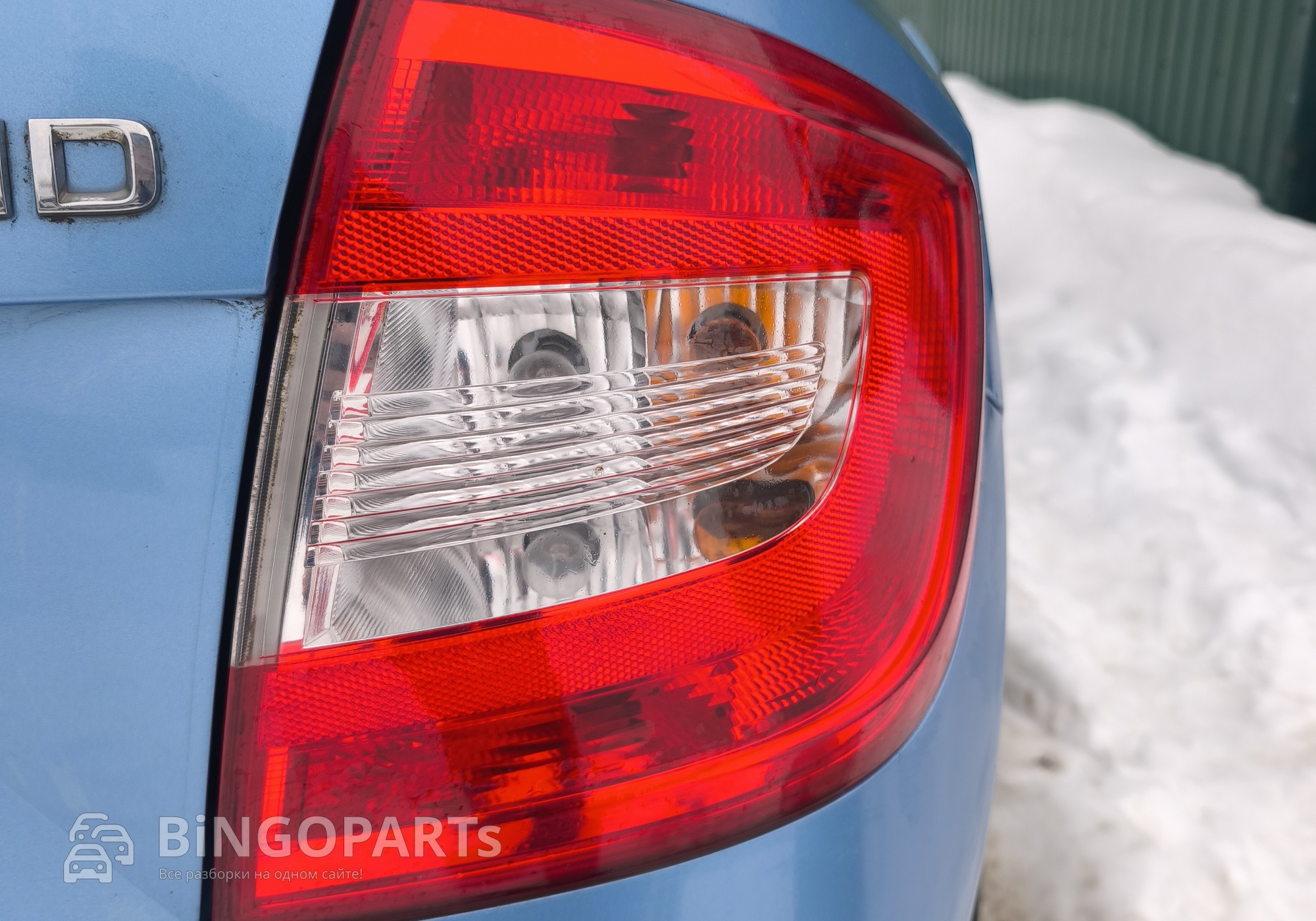 5JH945112 Фонарь задний правый для Skoda Rapid I (с 2012 по 2020)