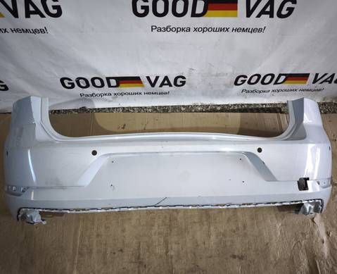 5G6807421BK Бампер задний темно-белый Гольф 7 2017-2020 для Volkswagen Golf VII (с 2013 по 2020)