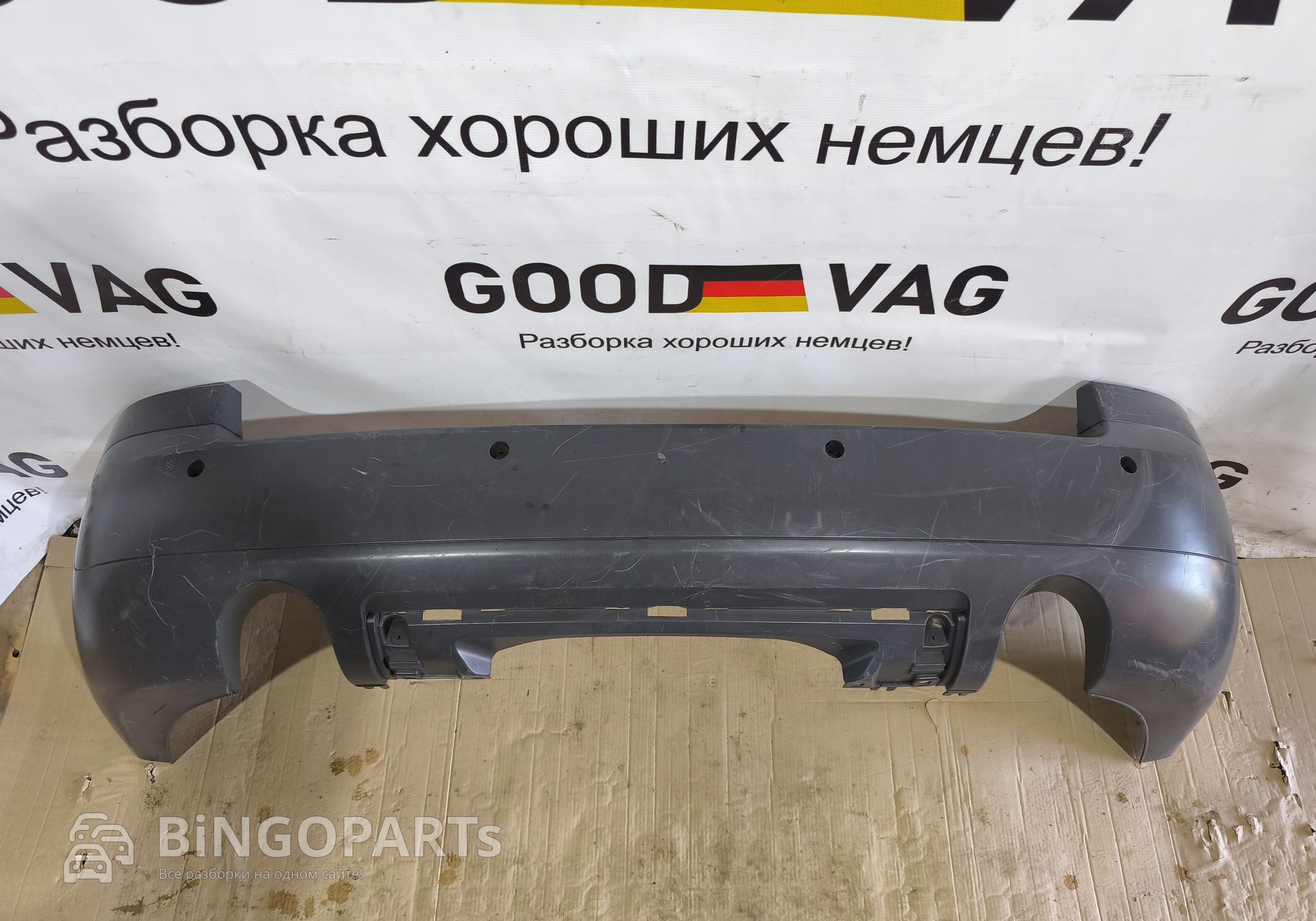 4Z7807511 Бампер задний неокрашенный A6 Allroad C5 2000-2005 для Audi A6 Allroad C5 (с 2000 по 2006)