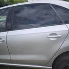 6RU833055C Дверь задняя левая серебристая для Volkswagen Polo V (с 2009 по 2020)