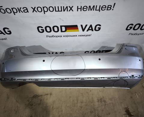 6RU807421G Бампер задний серебристый Поло 5 2015-2020 для Volkswagen Polo V (с 2009 по 2020)