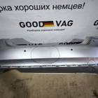6RU807421G Бампер задний серебристый Поло 5 2015-2020 для Volkswagen Polo V (с 2009 по 2020)