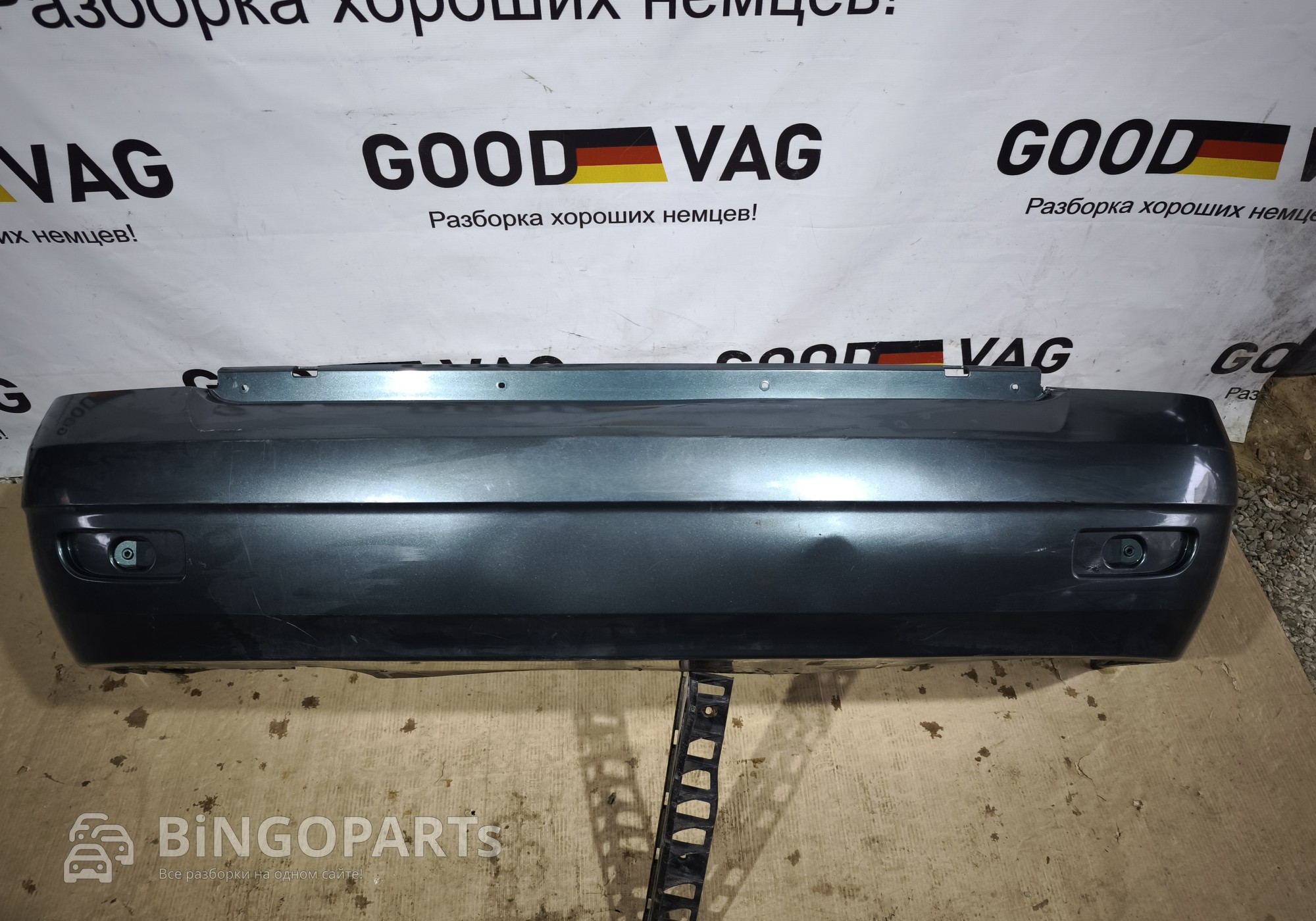 21702804015 Бампер задний сине-зеленый Приора ВАЗ 2170 для Lada Priora (с 2007)