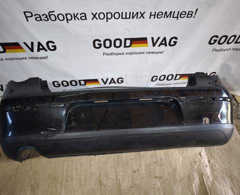 3C5807417 Бампер задний черный Пассат Б6 седан 2005-2011 для Volkswagen Passat B6 (с 2005 по 2011)