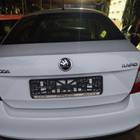 60U827025 Крышка багажника белая для Skoda Rapid I (с 2012 по 2020)