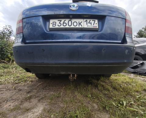 1Z9807421 Бампер задний универсал в сборе для Skoda