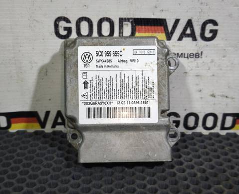 5C0959655C Блок управления AIRBAG (стрельнутый) для Skoda