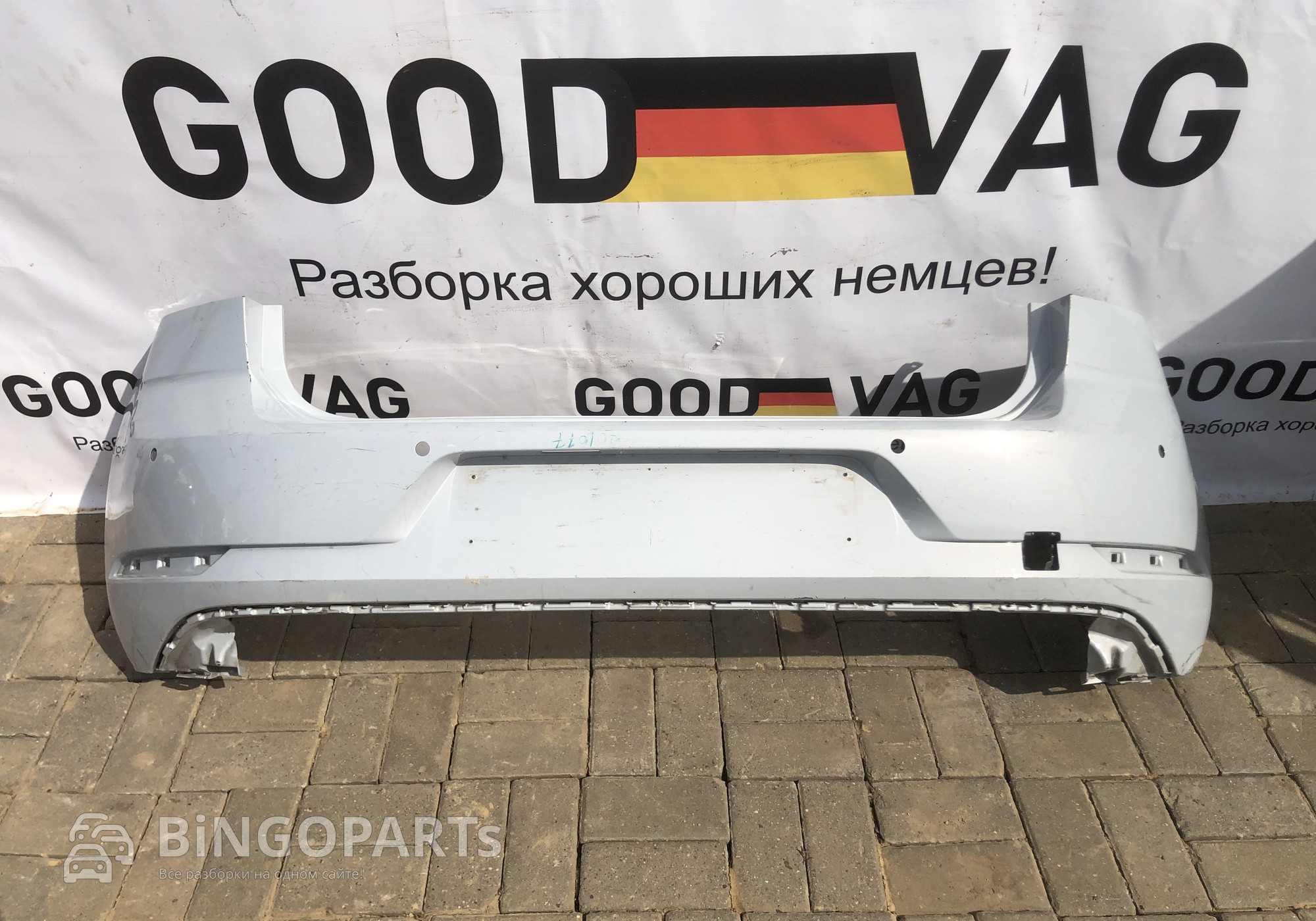 5G6807417BQGRU Бампер задний для Volkswagen Golf VII (с 2013 по 2020)