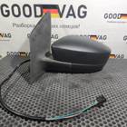 6RU857507P Зеркало заднего вида боковое левое для Volkswagen Polo V (с 2009 по 2020)