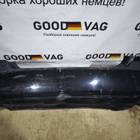 6RU807421 Бампер задний черный Поло 5 2010-2015 для Volkswagen Polo V (с 2009 по 2020)