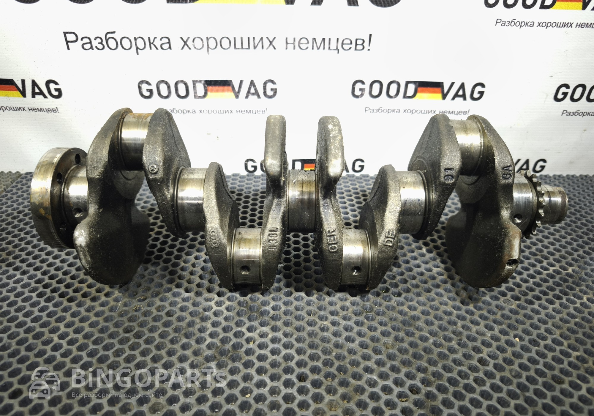 038L Коленвал 1.9 TDI 038L для Volkswagen Caddy III (с 2004 по 2015)