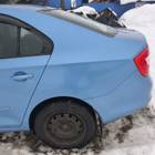 5JH809605C Крыло заднее (четверть) левое голубое для Skoda Rapid I (с 2012 по 2020)