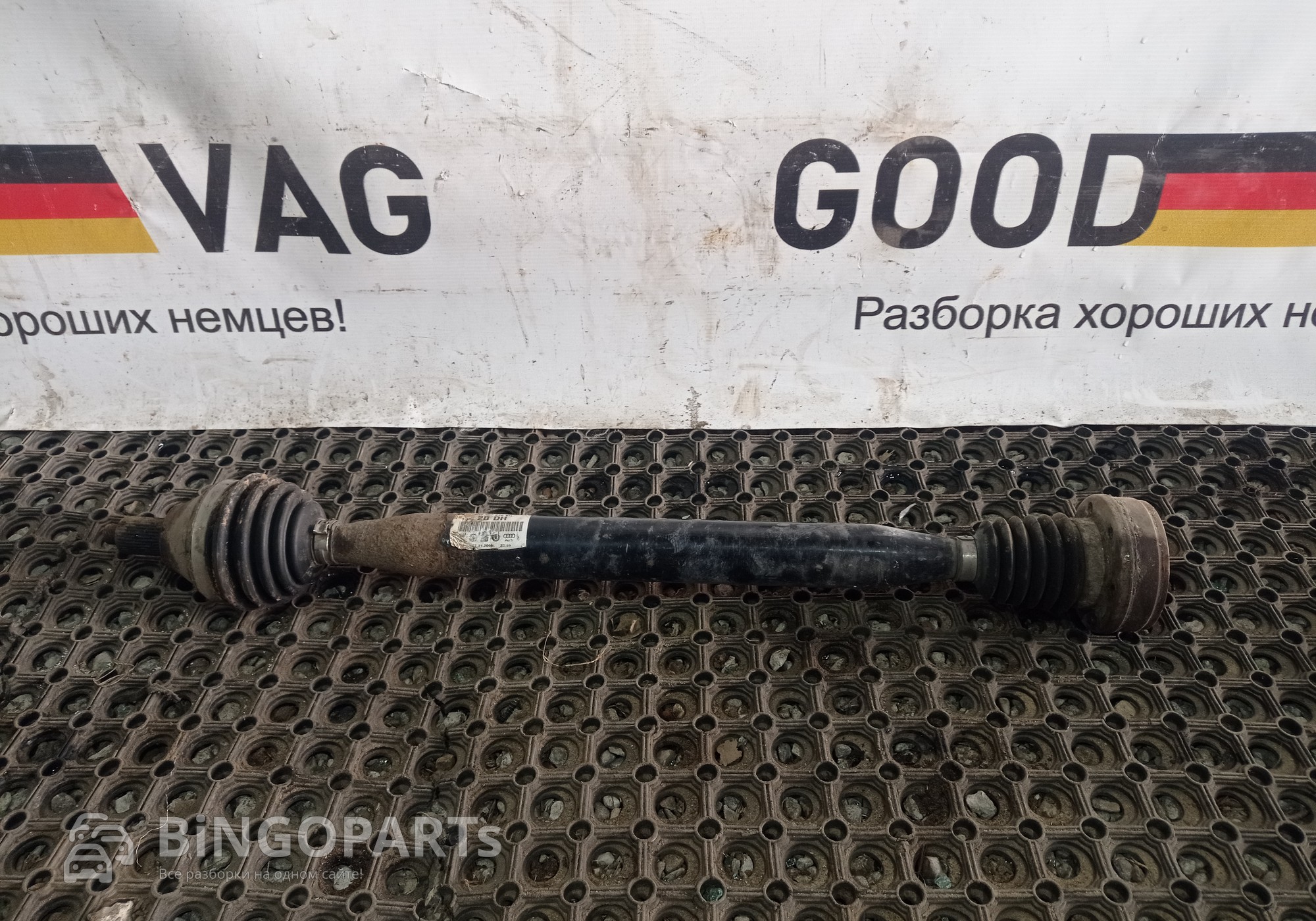 6Q0407272BD Полуось (привод) правый для Seat Ibiza