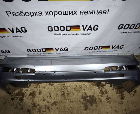 4L0807511B Бампер задний темно-серебристый Q7 4L 2005-2009 для Audi Q7 4L (с 2005 по 2015)