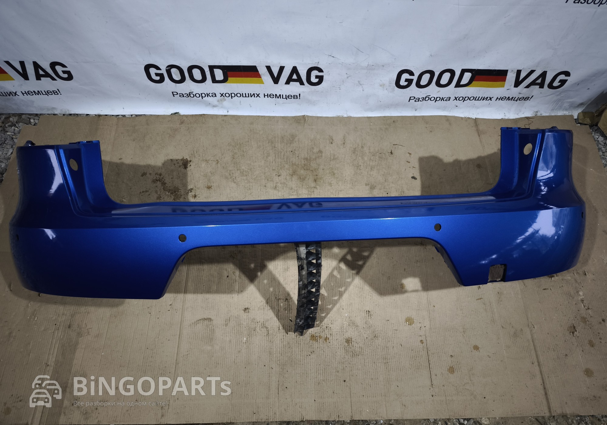 95B807421L Бампер задний синий Порше Макан 95B 2014-2018 для Porsche Macan (с 2014)