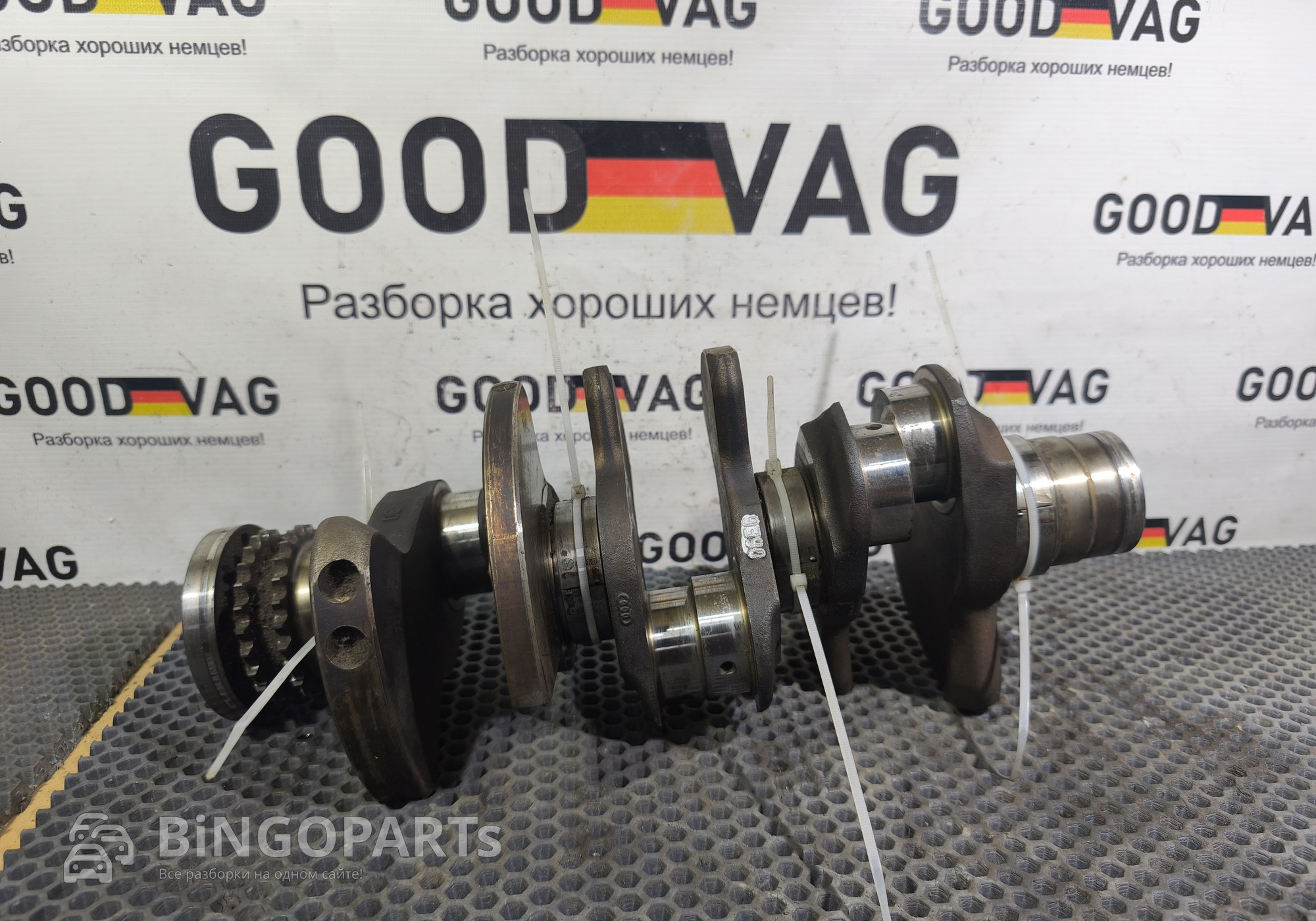 06E105101G Коленвал 06EG 2.4 BDW для Audi A6 C6 (с 2004 по 2011)