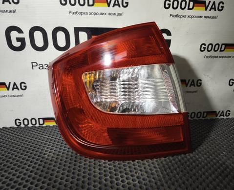 5JH945257 Фонарь задний левый для Skoda Rapid I (с 2012 по 2020)