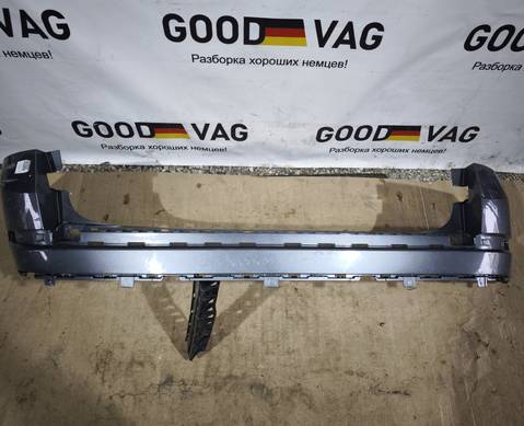 562807421 Бампер задний темно-серебристый Кодиак 1 2016-2022 для Skoda Kodiaq (с 2016)