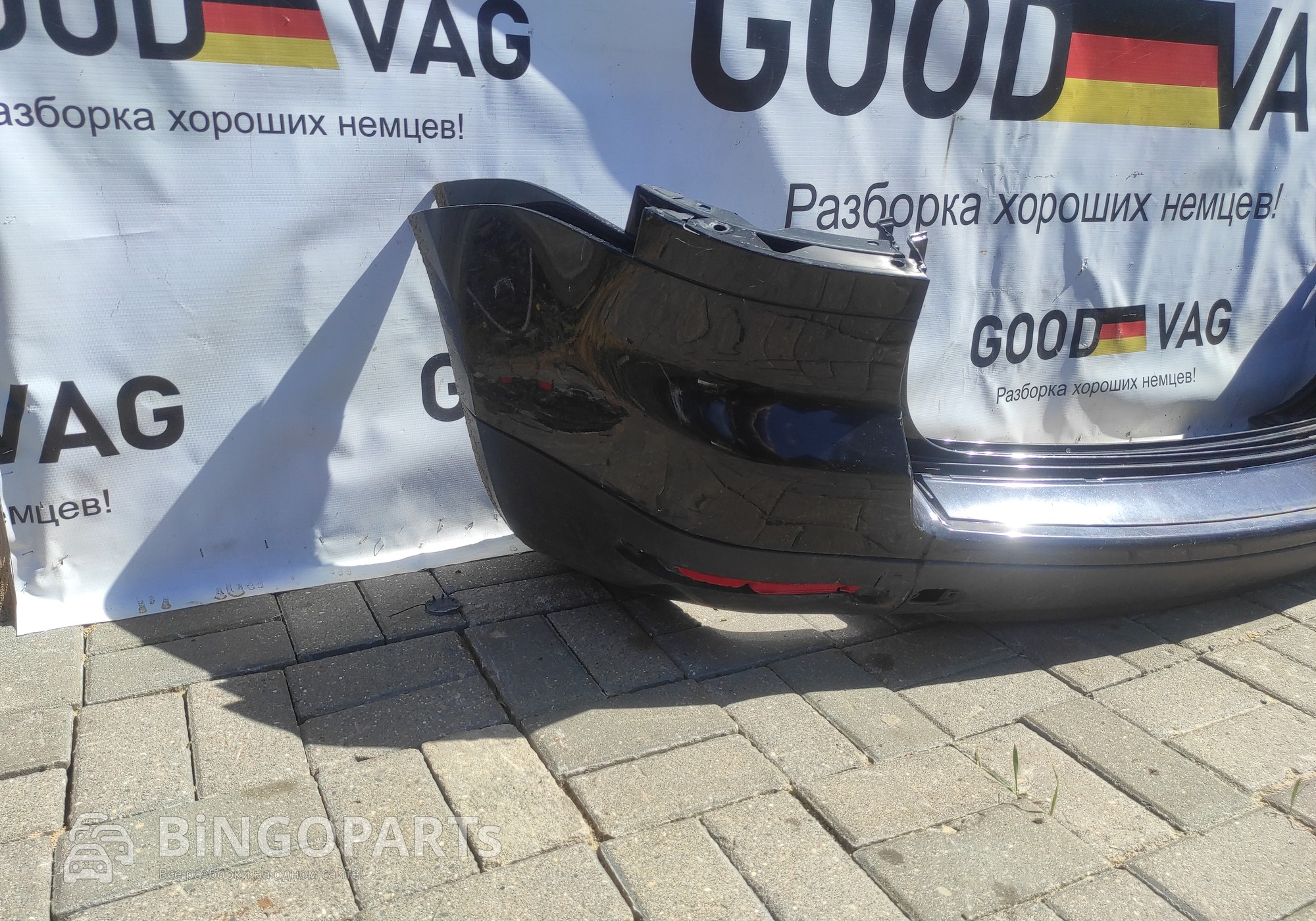 7L6807421 Бампер задний для Volkswagen Touareg I (с 2002 по 2010)