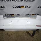 1Z5807421F Бампер задний белый Октавия 2 (A5, А5) 2008-2013 для Skoda Octavia II (с 2004 по 2013)