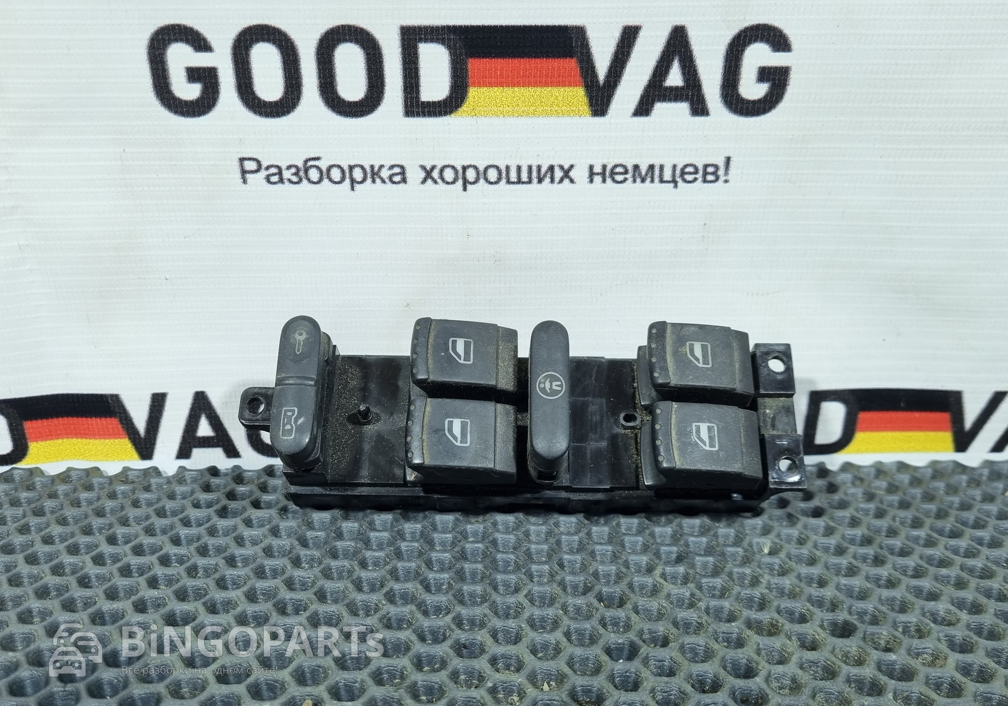 1J4959857 Блок управления стеклоподъемниками для Volkswagen Bora V (с 1998 по 2005)