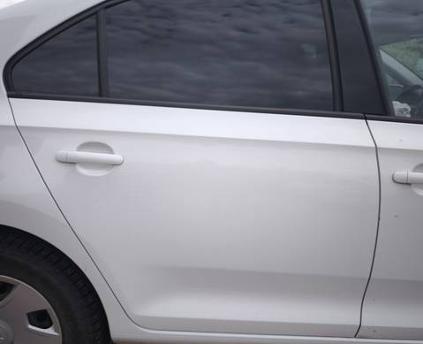 5JA833052B Дверь задняя правая белая для Volkswagen Polo VI (с 2017)