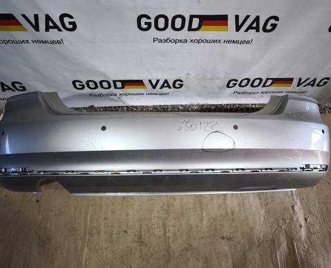 6RU807421D Бампер задний серебристый Поло 5 2015-2020 для Volkswagen Polo V (с 2009 по 2020)