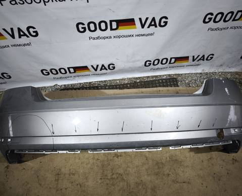 5EU807421B Бампер задний светло-коричневый Октавия 3 (A7, А7) 2017-2020 для Skoda Octavia III (с 2012)