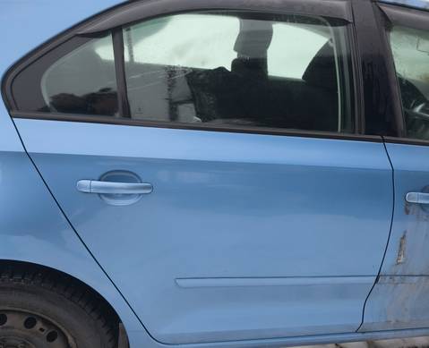 5JA833052B Дверь задняя правая голубая для Volkswagen Polo