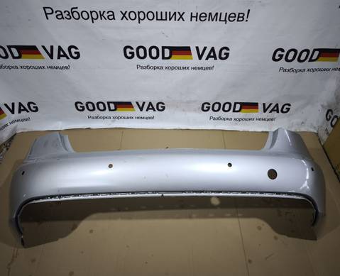 8K5807511 Бампер задний серебристый A4 B8 2007-2011 для Audi A4 B8 (с 2007 по 2015)