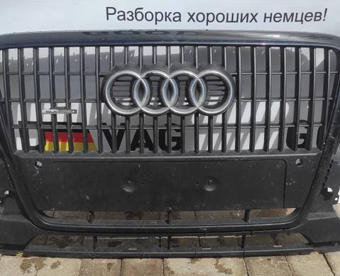 8R0853651 Решетка радиатора центральная без сист. парктроник для Audi Q5 8R (с 2008 по 2017)