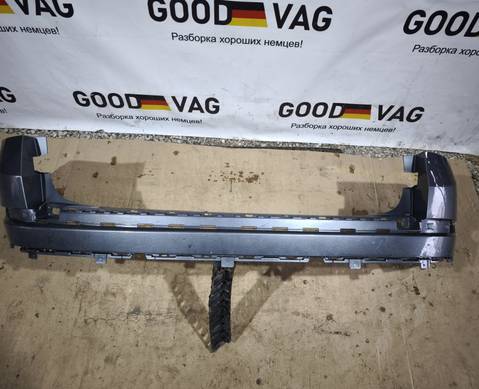 562807421 Бампер задний темно-серебристый Кодиак 1 2016-2022 для Skoda Kodiaq (с 2016)