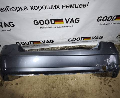 5EU807421B Бампер задний темно-серебристый Октавия 3 (A7, А7) 2017-2020 для Skoda Octavia III (с 2012)