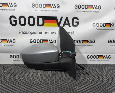 6RU857508P Зеркало заднего вида боковое правое для Volkswagen Polo V (с 2009 по 2020)