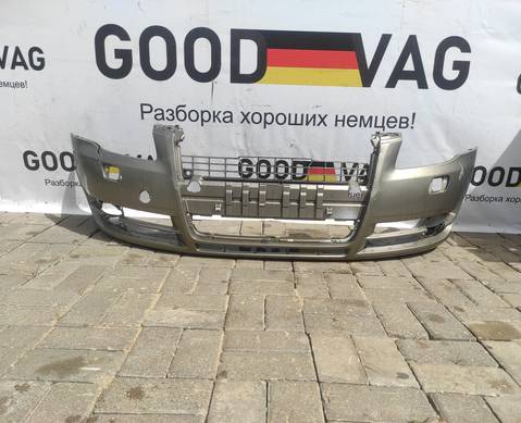 8E0807437AH Бампер передний золотистый 2004-2007 для Audi A4 B7 (с 2002 по 2009)