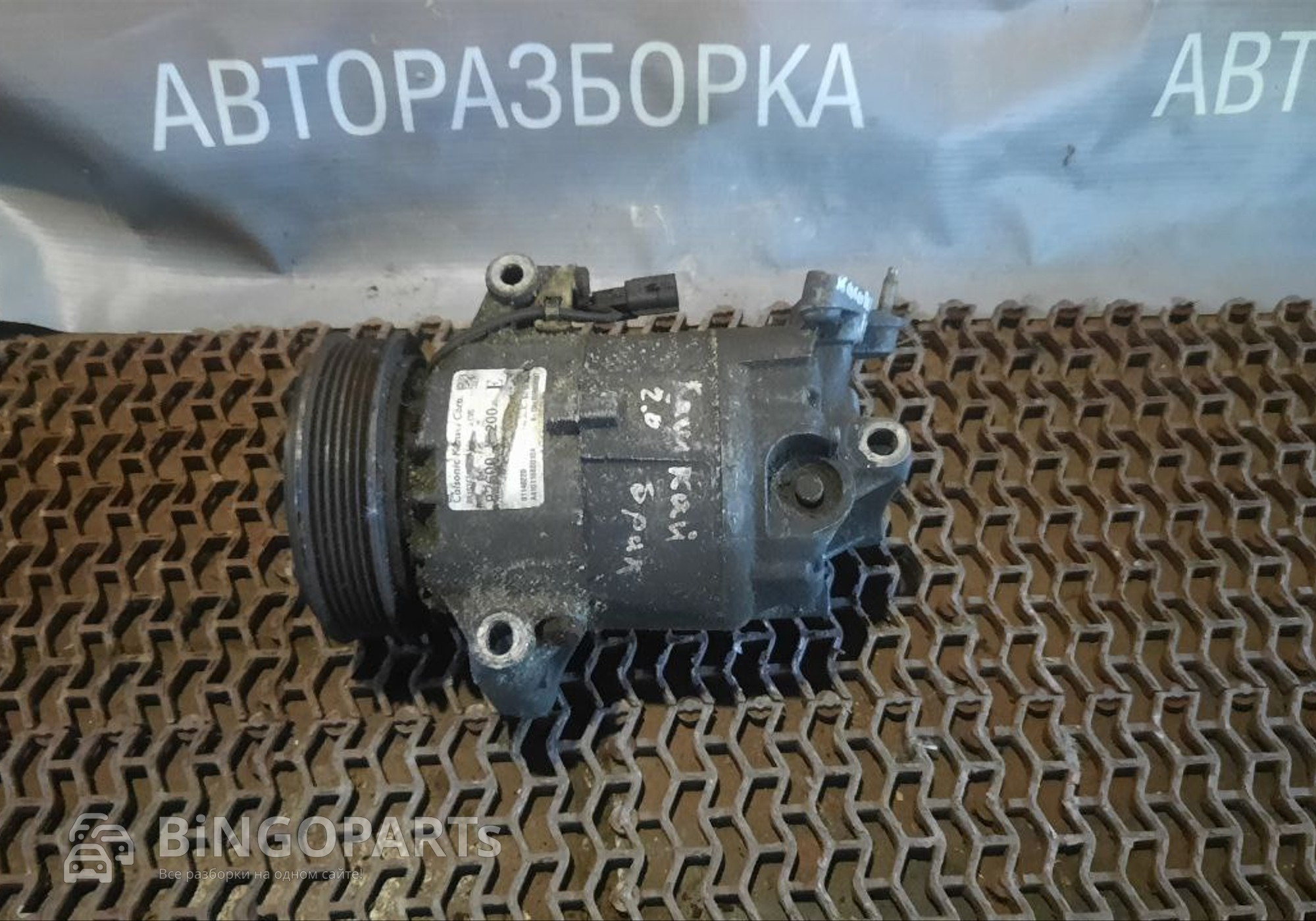 Компрессор кондиционера Ниссан Кашкай Джей 10 для Nissan Qashqai J10 (с 2006 по 2013)