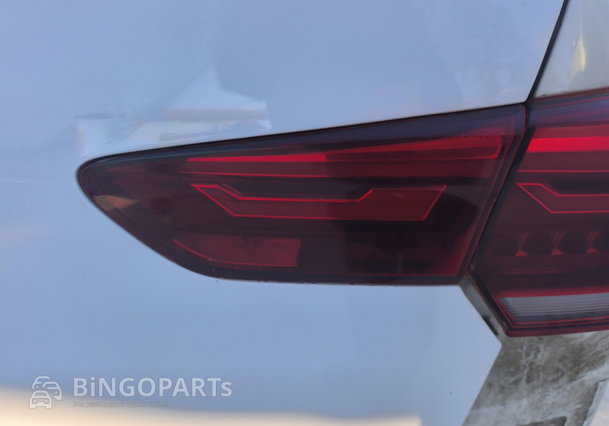 6N5945094 Фонарь задний правый внутренний красный для Volkswagen Polo VI (с 2017)