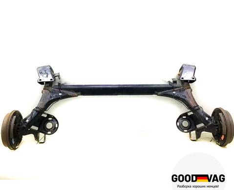 6RU500051A Балка задняя в сборе под барабаны для Volkswagen Polo V (с 2009 по 2020)