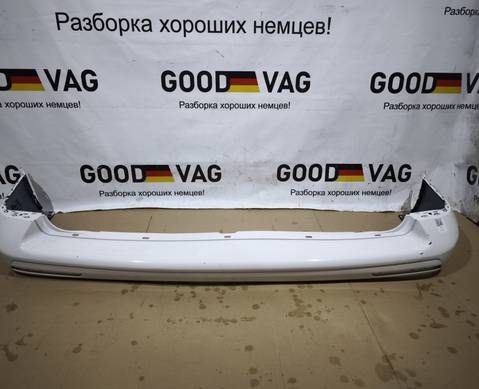 7E5807417A Бампер задний белый Транспортер Т6 для Volkswagen Transporter T5 (с 2003 по 2015)