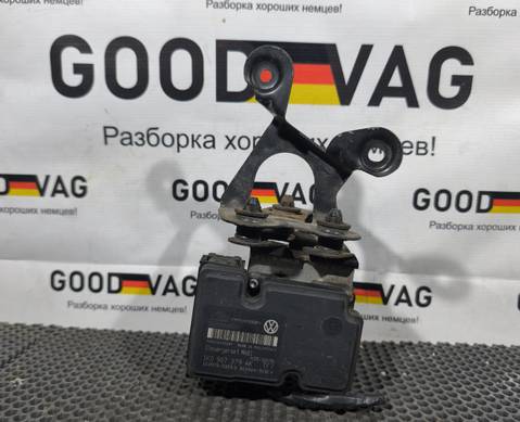 1K0907379AK Блок ABS (насос) с кронштейном для Volkswagen Jetta