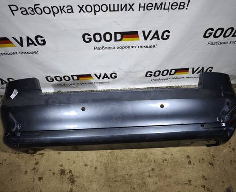 1ZU807421 Бампер задний темно-серебристый Октавия 2 (A5, А5) 2008-2013 для Skoda Octavia II (с 2004 по 2013)
