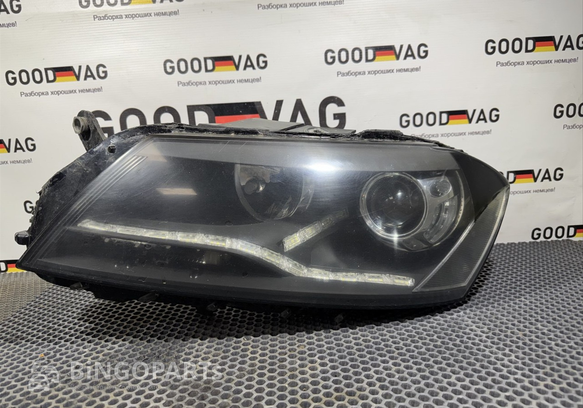 3AB941006 Фара левая для Volkswagen Passat B7 (с 2010 по 2015)