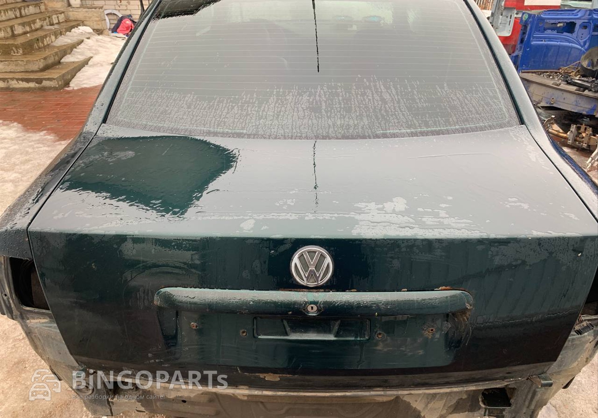 Крышка багажника темно-зеленая для Volkswagen Passat B5 (с 1996 по 2005)