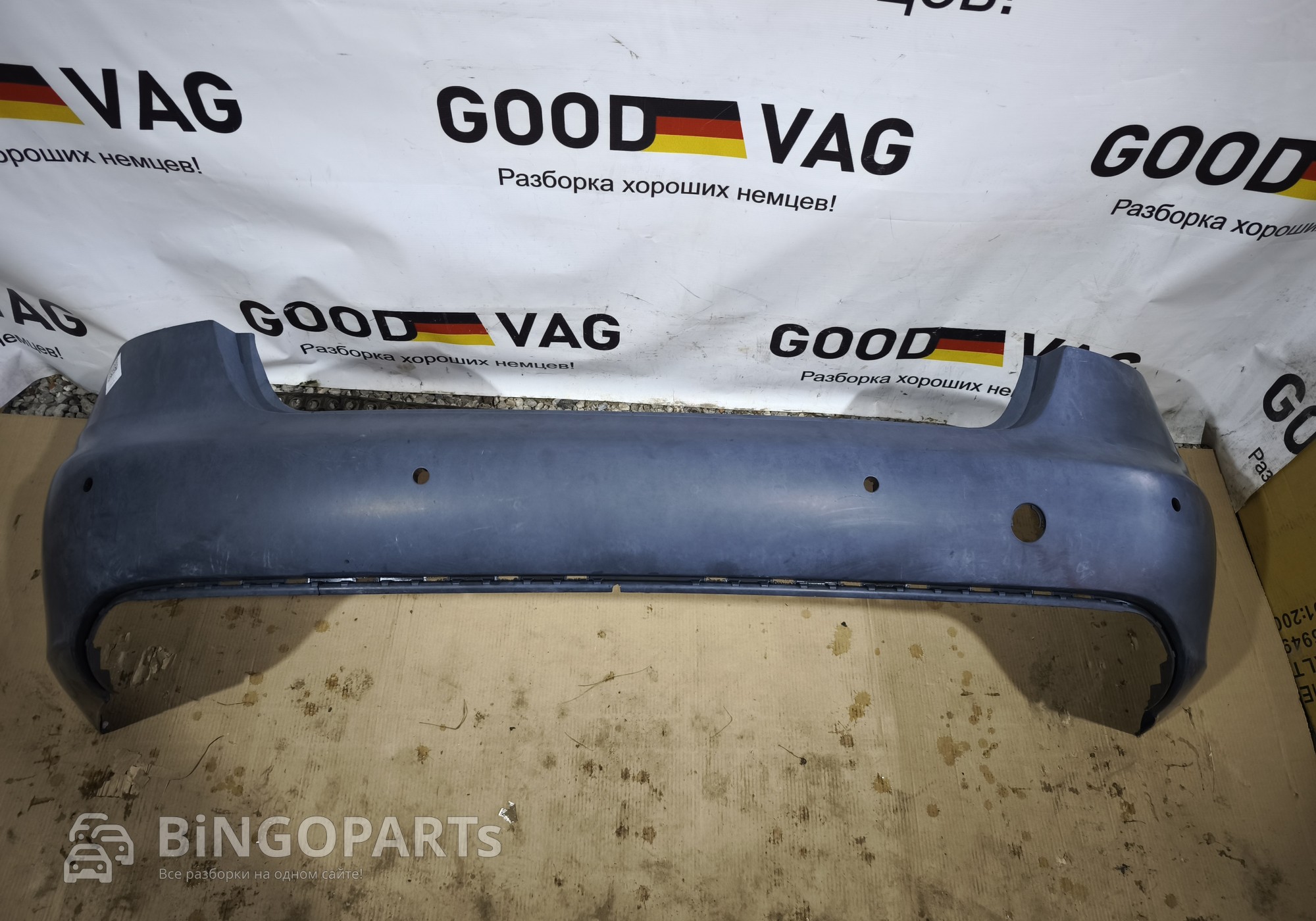 8K5807511 Бампер задний неокрашенный A4 B8 2007-2011 для Audi A4 B8 (с 2007 по 2015)