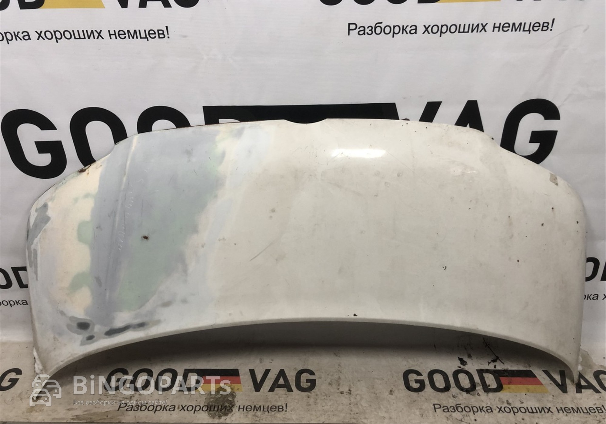 7E0823033D Капот белый для Volkswagen Multivan T5 (с 2003 по 2015)