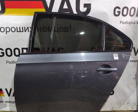 5JA833051B Дверь задняя левая серо-синяя для Volkswagen