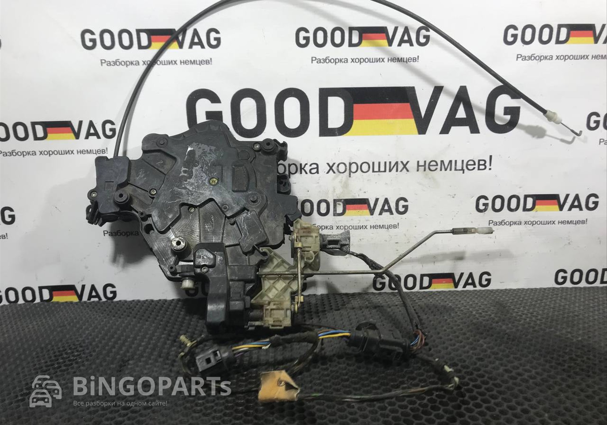 2K0843654BB Замок правой сдвижной двери, управление замком для Volkswagen Caddy III (с 2004 по 2015)