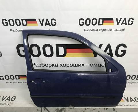 6N3831055M Дверь передняя правая синяя для Seat Ibiza II (с 1993 по 2002)