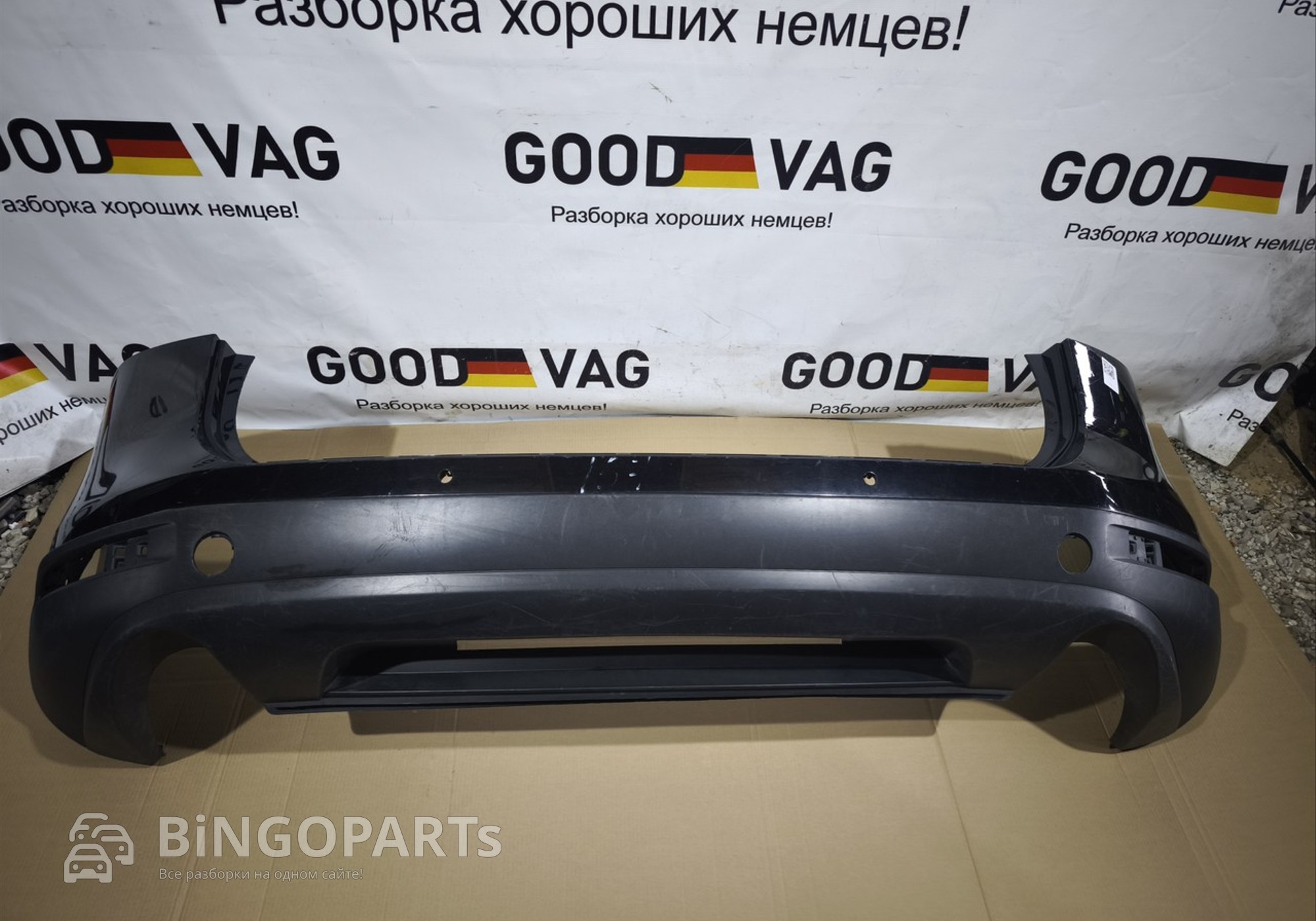 7P6807421B Бампер задний черный NF 2010-2014 для Volkswagen Touareg II (с 2010 по 2018)